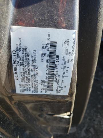 1FAHP31N17W316630 | 2007 Ford focus zx3