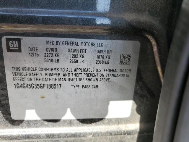 2016 BUICK LACROSSE S - 1G4G45G35GF188517