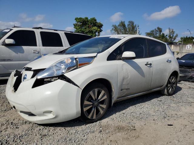 Lot #2475721189 2016 NISSAN LEAF SV salvage car