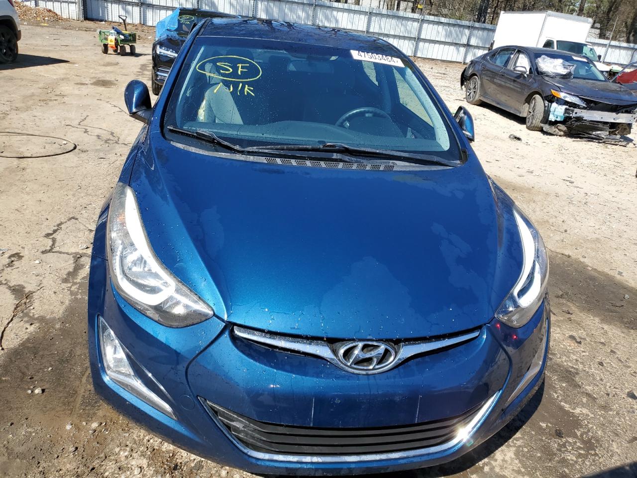 KMHDH4AE5EU201643 2014 Hyundai Elantra Se