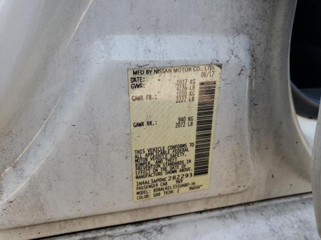 2017 NISSAN ALTIMA 2.5 - 1N4AL3AP0HC282293