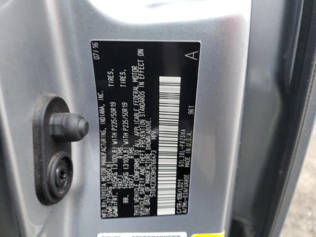 2017 TOYOTA SIENNA SE 5TDXZ3DC9HS766473