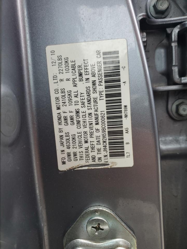 JH4CW2H59BC000621 2011 Acura Tsx