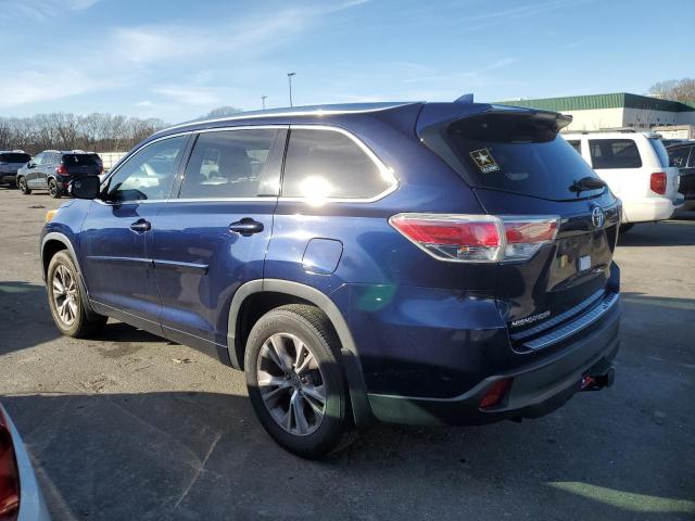 VIN 5TDJKRFH5ES027294 2014 Toyota Highlander, Xle no.2