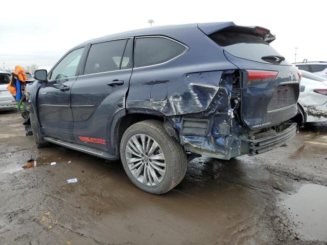 VIN 5TDEBRCH2MS016287 2021 Toyota Highlander, Hybri... no.2