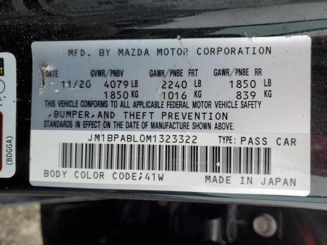 JM1BPABL0M1323322 2021 Mazda 3 Select