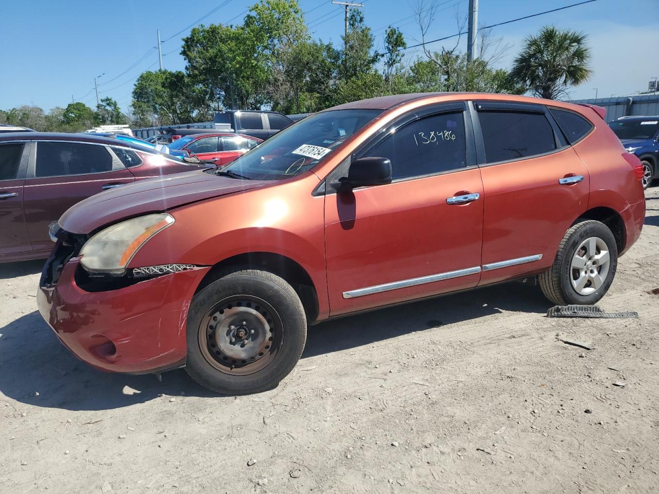 JN8AS5MT7DW509767 2013 Nissan Rogue S