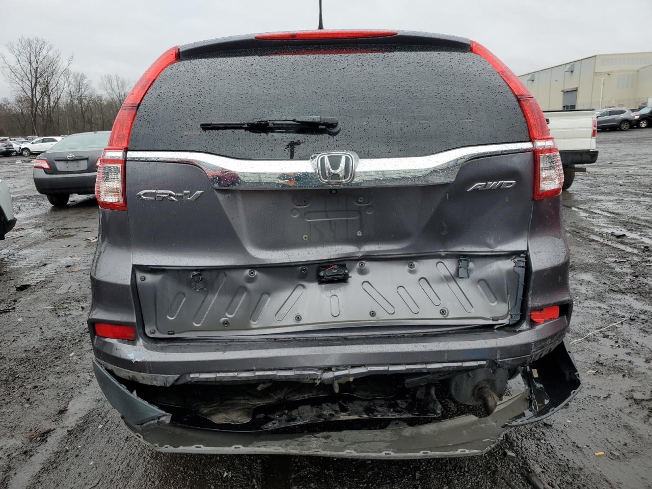 Lot #2698992849 2015 HONDA CR-V LX