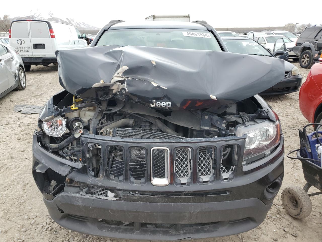 2017 Jeep Compass Latitude vin: 1C4NJCEA3HD117386