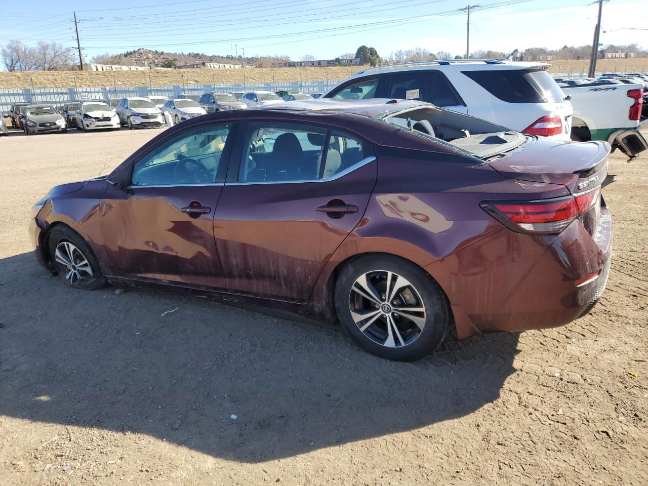 2022 Nissan Sentra Sv vin: 3N1AB8CV6NY274579