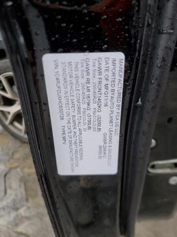 2017 Jeep Grand Cherokee Srt-8 VIN: 1C4RJFDJXHC630726 Lot: 45255904