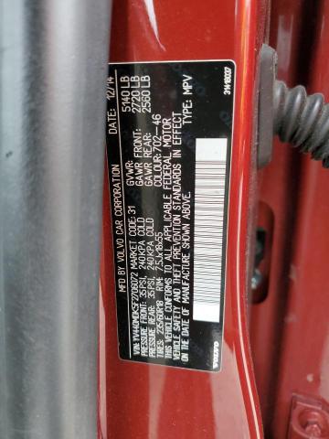 Паркетники VOLVO XC60 2015 Красный