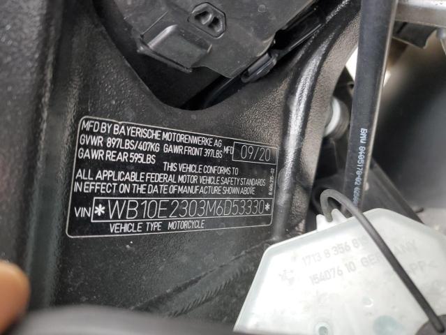 2021 BMW S 1000 RR - WB10E2303M6D53330