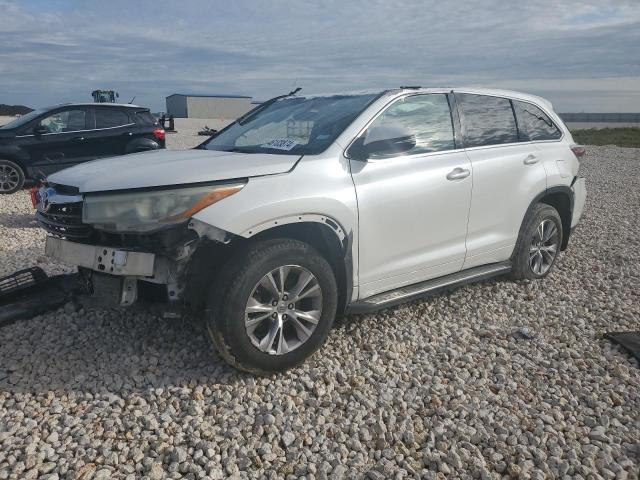 VIN 5TDZKRFH2FS076103 2015 Toyota Highlander, LE no.1