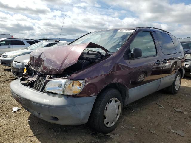 Lot #2503284475 2000 TOYOTA SIENNA LE salvage car