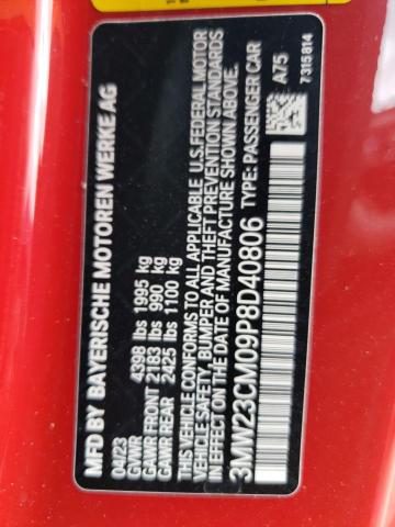 2023 BMW 230I - 3MW23CM09P8D40806