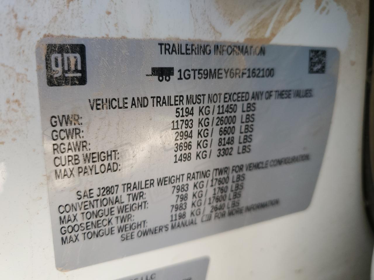 1GT59MEY6RF162100 2024 GMC Sierra K2500 Sle