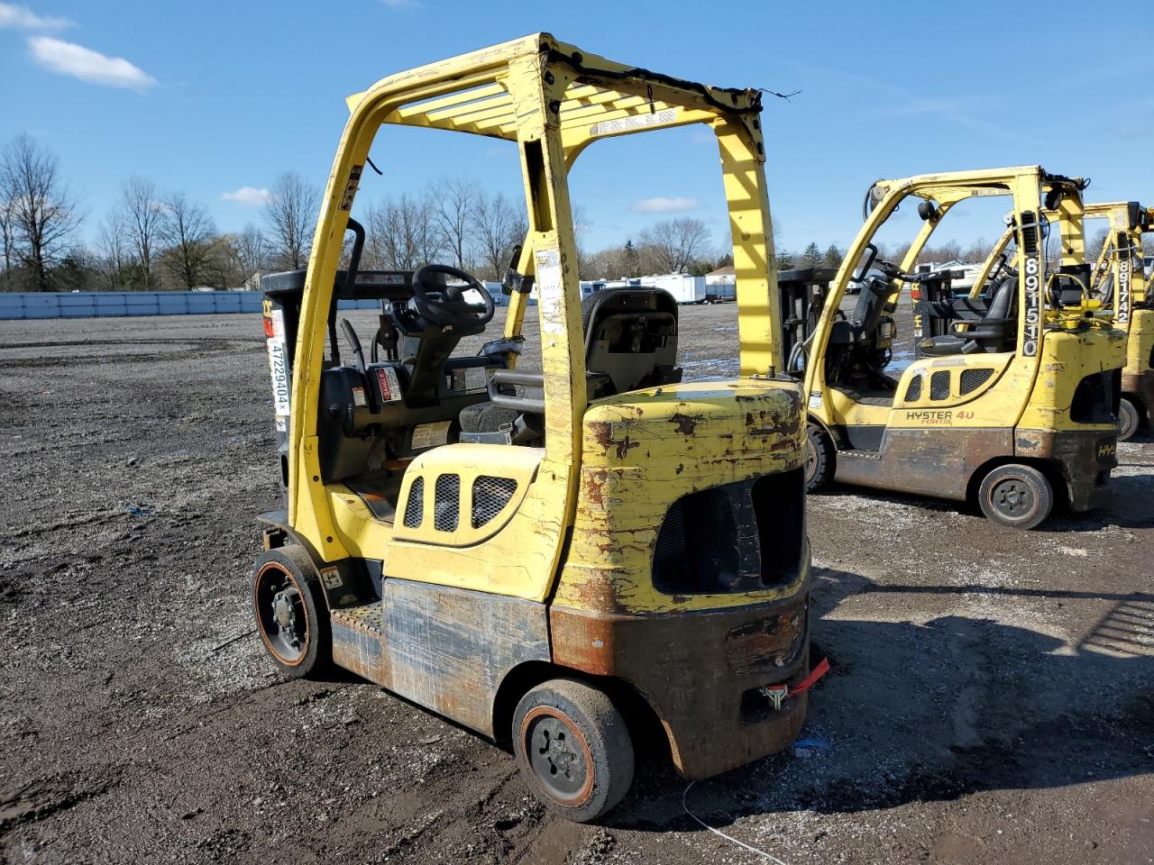 Lot #3242791971 2009 HYSTER FORKLIFT