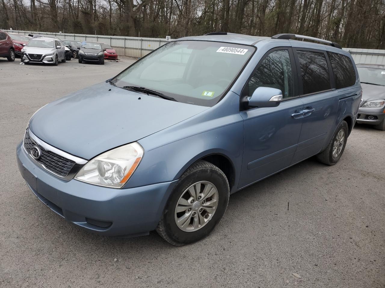 2012 Kia Sedona Lx vin: KNDMG4C76C6422790