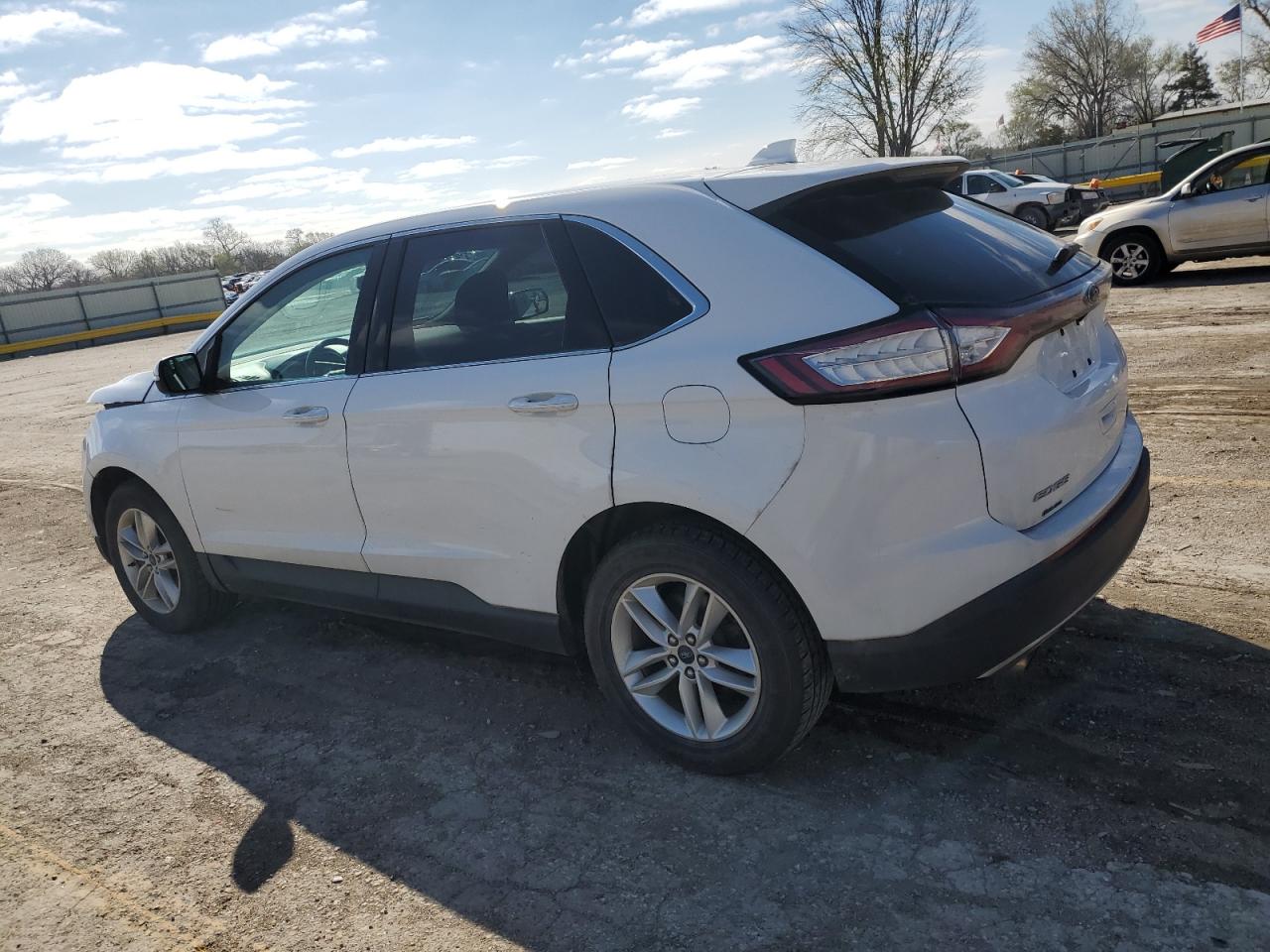 2015 Ford Edge Sel vin: 2FMTK4J93FBB72408