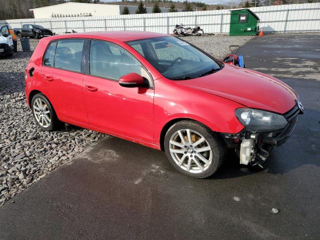 Lot #2455062441 2012 VOLKSWAGEN GOLF salvage car