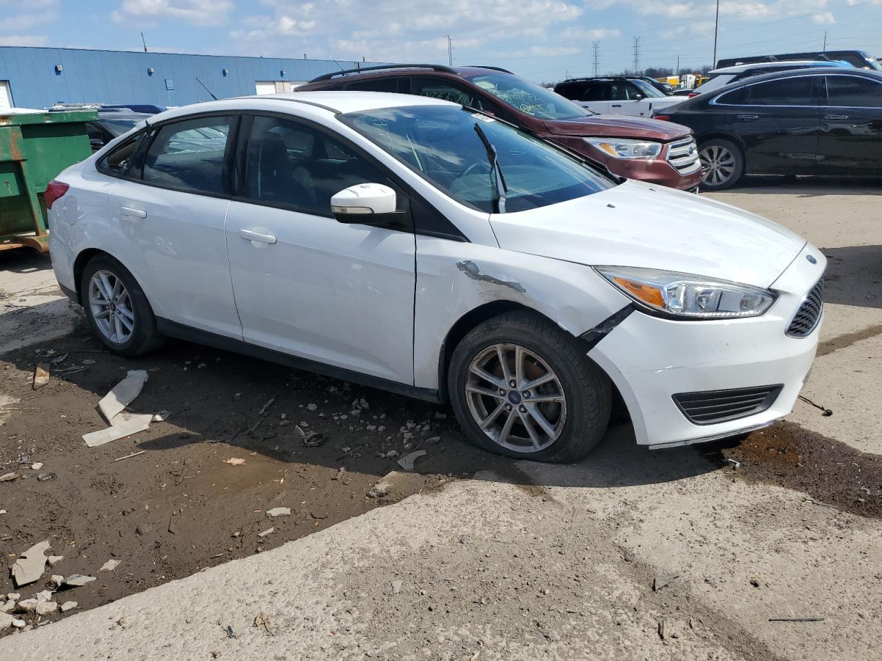 2017 Ford Focus Se vin: 1FADP3F26HL218631