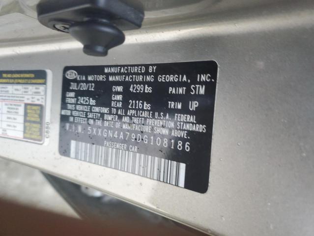 2013 Kia Optima Ex VIN: 5XXGN4A79DG108186 Lot: 45417564