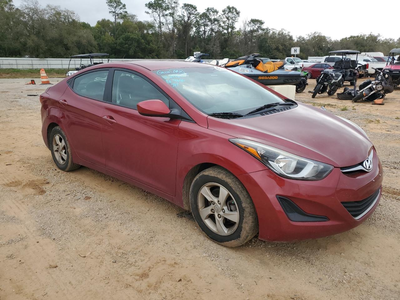 5NPDH4AE7EH536031 2014 Hyundai Elantra Se