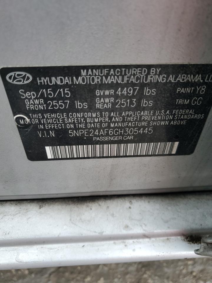 Lot #2629024867 2016 HYUNDAI SONATA SE