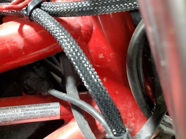 2021 DUCATI SUPERSPORT - ZDMVABDS0MB000542