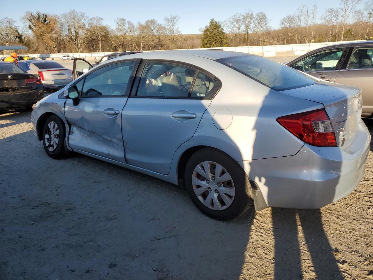 2012 Honda Civic Lx vin: 2HGFB2F55CH545566