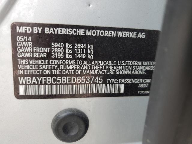 VIN WBAYF8C58ED653745 2014 BMW 7 Series, 750 Lxi no.12