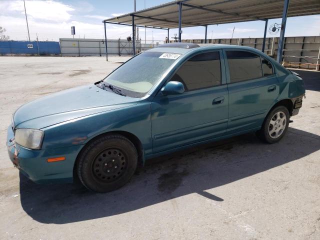 Lot #2479798953 2001 HYUNDAI ELANTRA GL salvage car