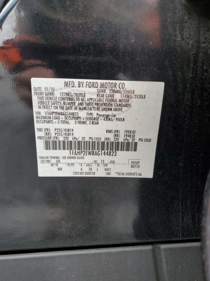 1FAHP2EW8AG144823 2010 Ford Taurus Sel