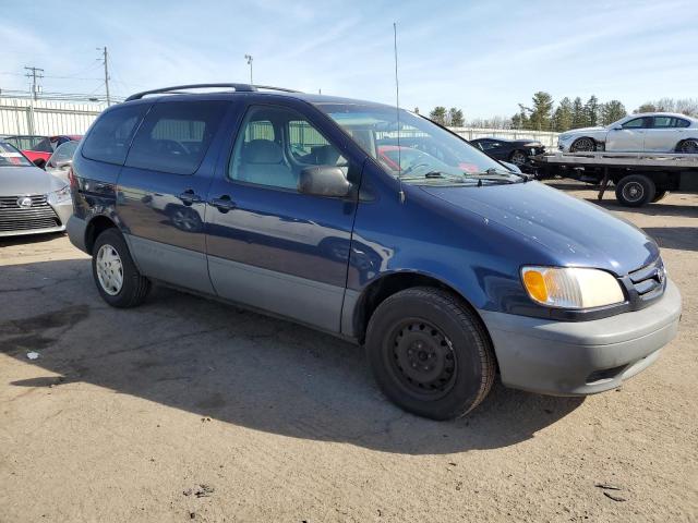 4T3ZF13C12U421547 | 2002 Toyota sienna le