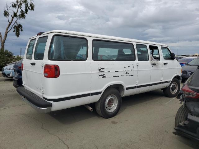 DODGE RAM WAGON 2002 white sports v gas 2B5WB35Z02K116869 photo #4