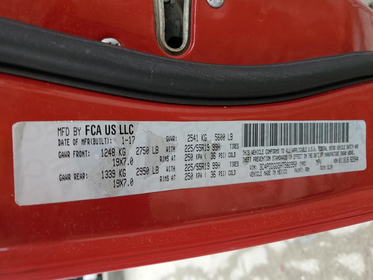 3C4PDDGG5HT582950 2017 Dodge Journey Crossroad