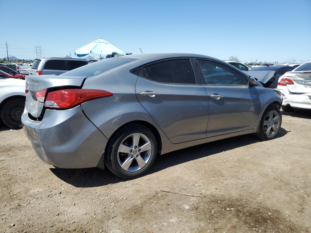 KMHDH4AE1DU929796 2013 Hyundai Elantra Gls