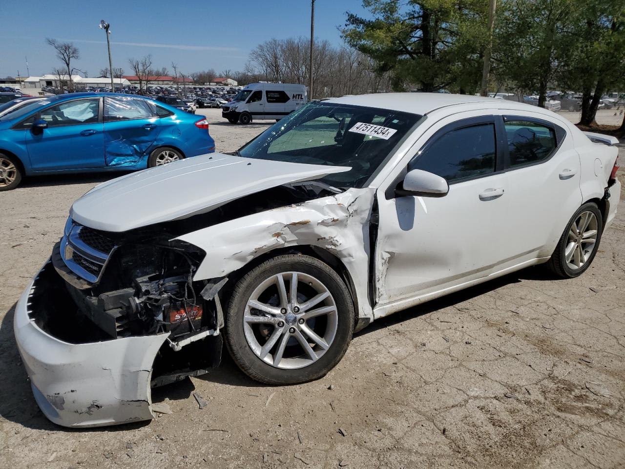 Lot #2558674274 2012 DODGE AVENGER SX