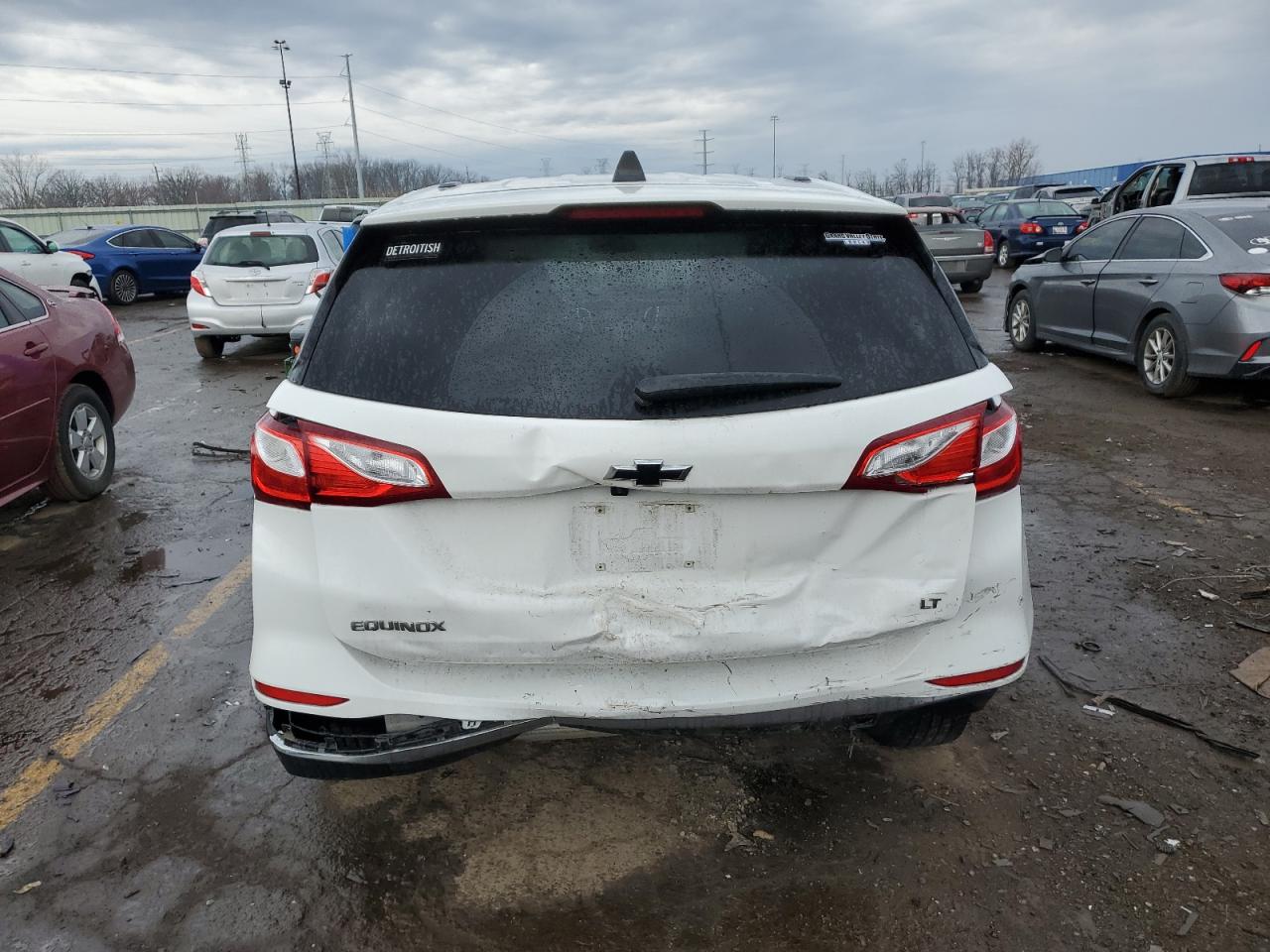 2GNAXJEV6J6331739 2018 Chevrolet Equinox Lt