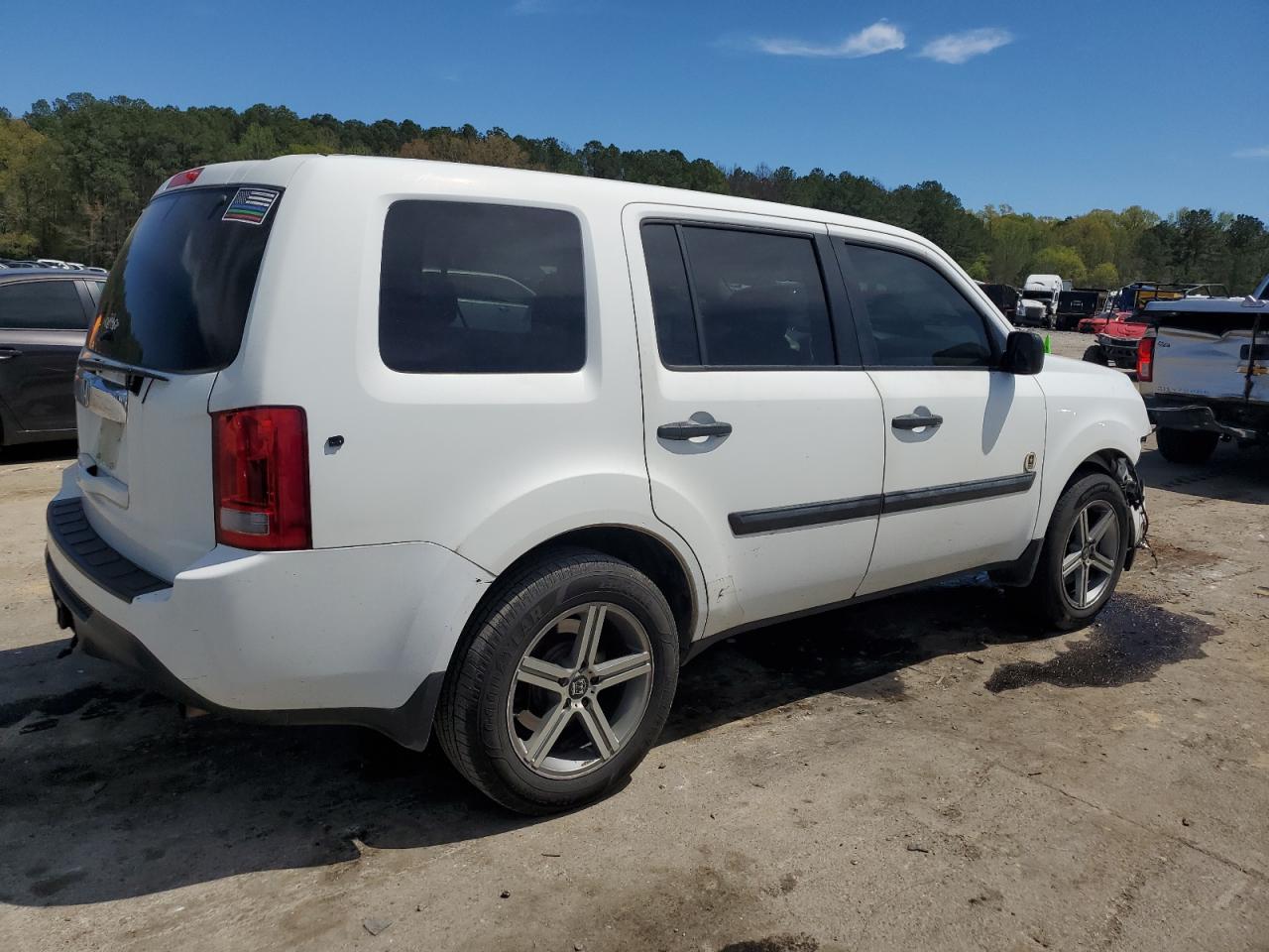 2013 Honda Pilot Lx vin: 5FNYF3H28DB037734