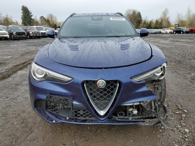  ALFA ROMEO STELVIO 2018 Синій