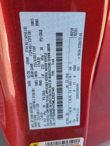 2021 FORD RANGER XL - 1FTER4FH7MLD02745