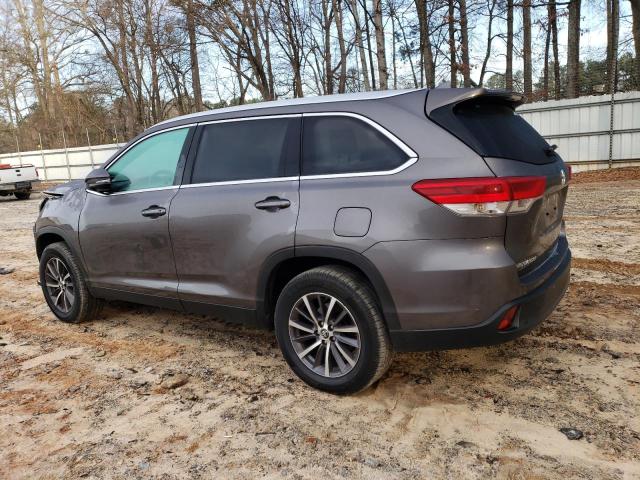 VIN 5TDKZRFH2KS344543 2019 Toyota Highlander, SE no.2