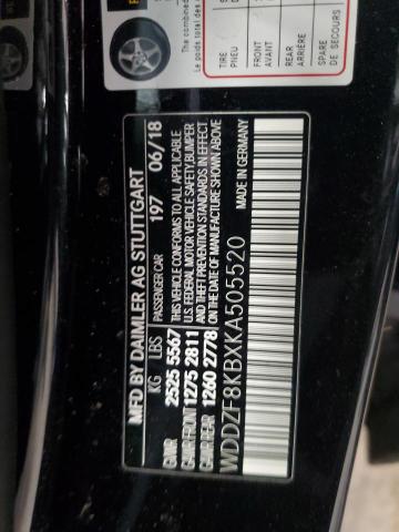 2019 MERCEDES-BENZ E 63 AMG-S - WDDZF8KBXKA505520
