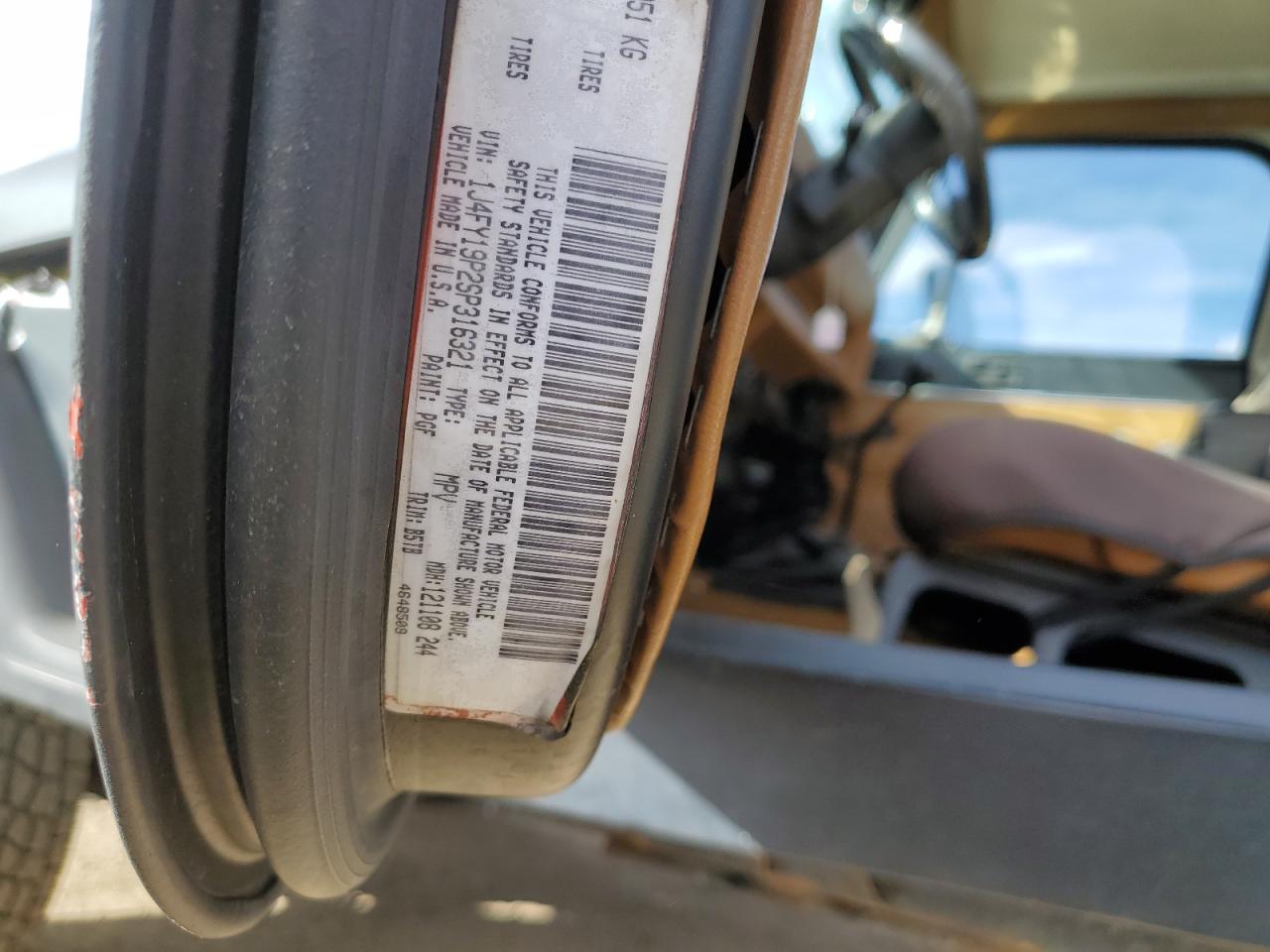 1J4FY19P2SP316321 1995 Jeep Wrangler / Yj S