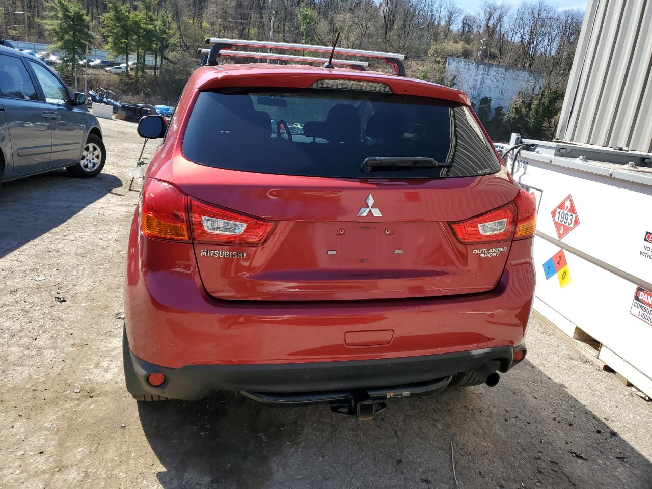 2015 Mitsubishi Outlander Sport Es vin: 4A4AR3AWXFE026284