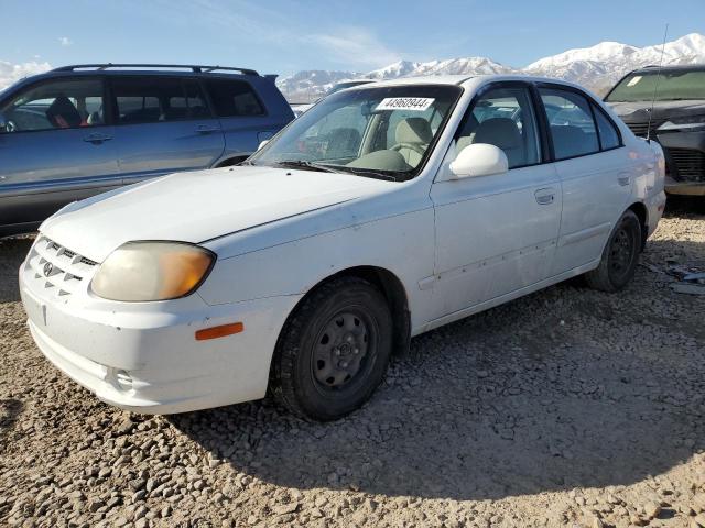 Lot #2407312989 2003 HYUNDAI ACCENT GL salvage car