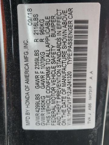 2018 HONDA ACCORD LX - 1HGCV1F12JA241320