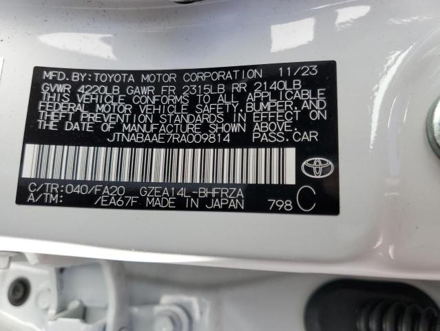2024 TOYOTA GR COROLLA JTNABAAE7RA009814